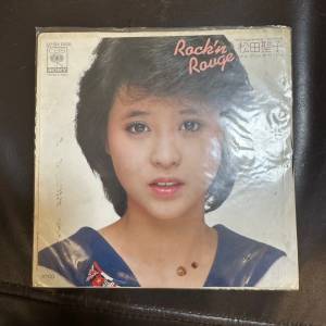 松田聖子 EP Rock’n Rouge 搖擺口紅原曲 Pure Pure Lip 細黑膠唱片
