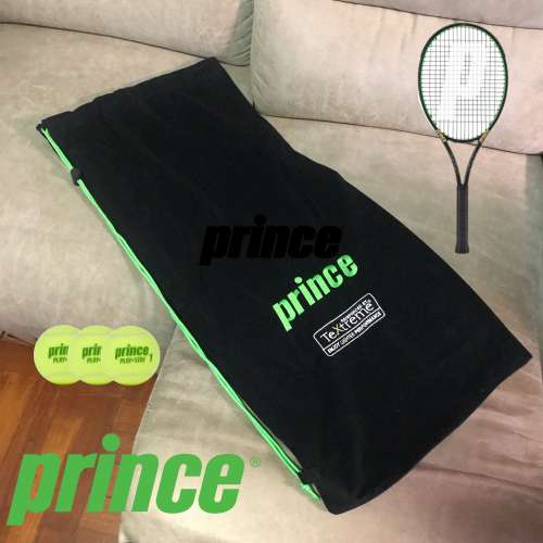 🎾 PRINCE Textreme Tennis Racquet Protective Bag BLACK NEW 全新 網球拍 收納 ...