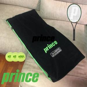🎾 PRINCE Textreme Tennis Racquet Protective Bag BLACK NEW 全新 網球拍 收納 ...