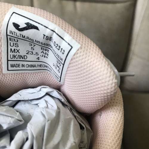 👟 JOMA Tennis Shoes EU37 US5 T.Set Lady 2313 Pink White NEW 全新 網球鞋 🎾