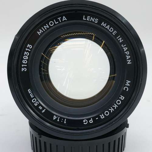 95% New Minolta 50mm F1.4手動鏡頭, 深水埗門市可購買