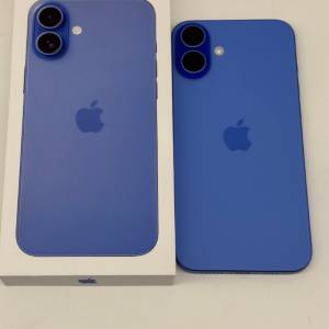 行貨iPhone 16 plus 128gb 群青色