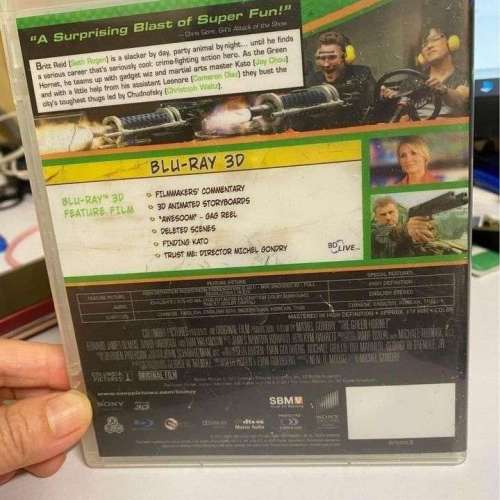 blu ray 3D《青蜂俠》周杰倫 3D 藍光碟 , 中文字幕