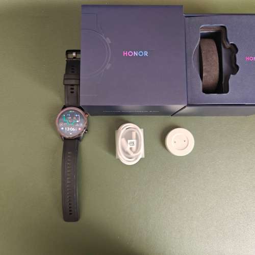 HONOR MagicWatch 2  46mm 316L Stainless Steel 全部功能100%正常