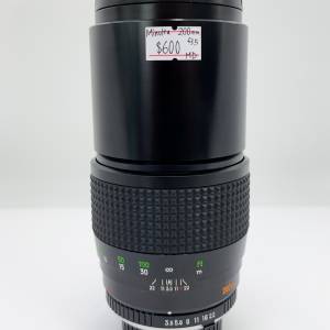 98% New Minolta 200mm F3.5手動鏡頭, 深水埗門市可購買