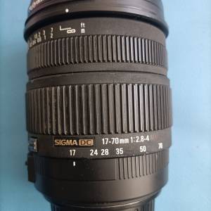 sigma DC 17-70mm 相機鏡頭