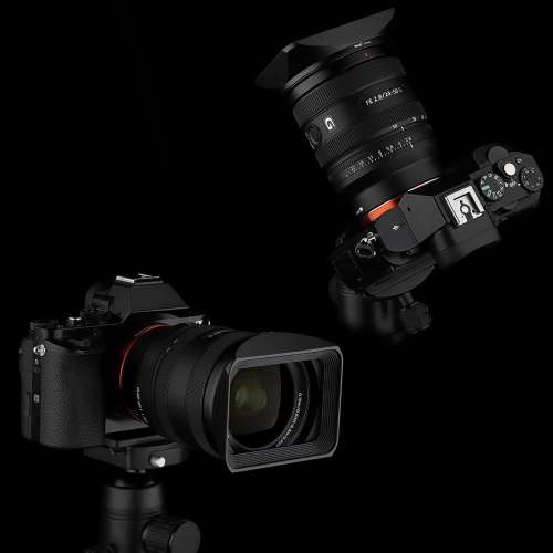 Haoge LH-E245 Metal Square Lens Hood For Sony FE 24-50mm F2.8 G Lens