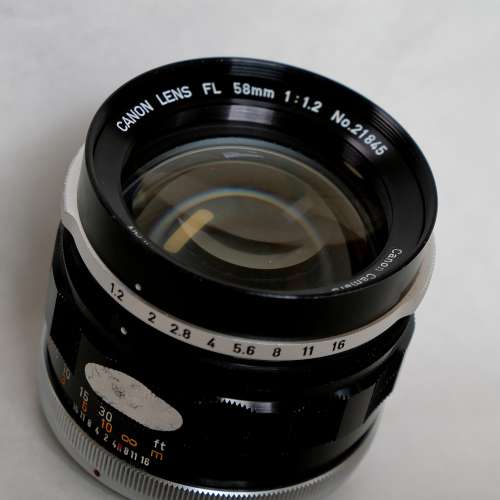 罕有近完美 Canon FL 58mm f1.2
