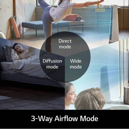 ❗️限時優惠 包送貨 LG 樂金 PuriCare™ AeroTower 三合一空氣淨化風扇 - 暖風版 ...