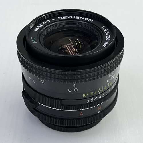 95% New Macro-Revuenon 28mm f3.5 手動鏡頭, 深水埗門市可購買