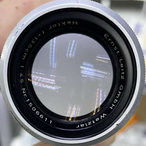 90% New Leitz Hektor 13.5cm f4.5 手動鏡頭, 深水埗門市可購買