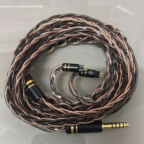 [限量2條](耳機線:銀河)雙技術單晶銅線(古河銅+萬隆單晶銅)首創(UPOCC單晶銅作外皮...