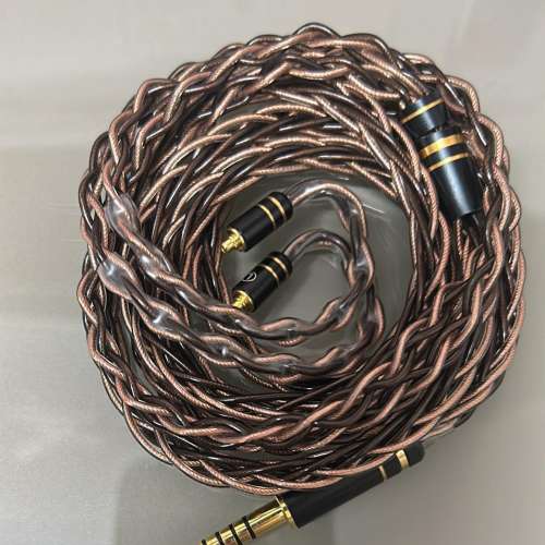 [限量2條](耳機線:銀河)雙技術單晶銅線(古河銅+萬隆單晶銅)首創(UPOCC單晶銅作外皮...