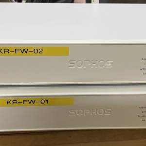 sophos xg125 rev.3，有兩隻