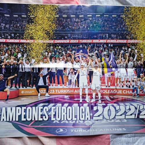 西甲皇馬real madrid 雜誌, 海報, 足球, 藍球