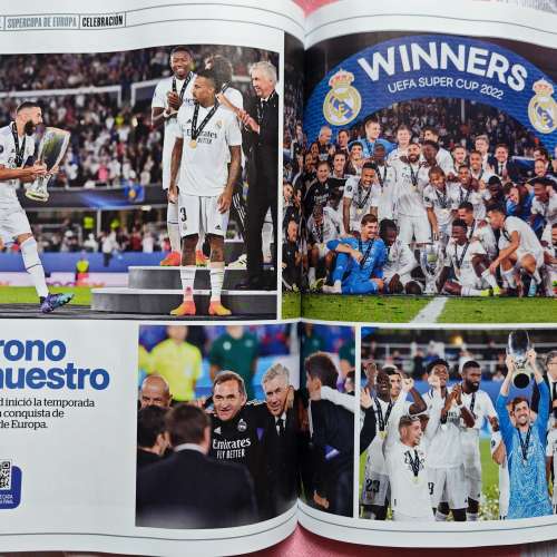 西甲皇馬real madrid 雜誌, 海報, 足球, 藍球