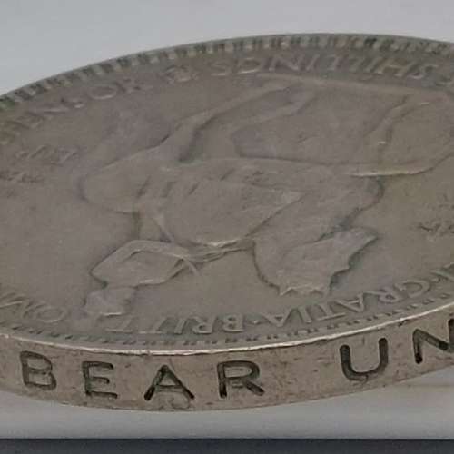 (1953) 英國5先令/紀念幣/Coronation of Queen Elizabeth II