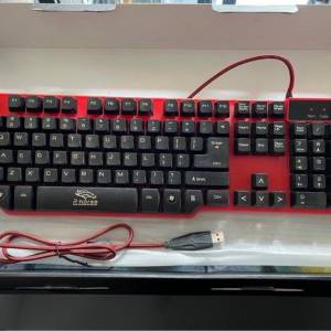 全新Keyboard 鍵盤 USB wired RH7380  R.horse