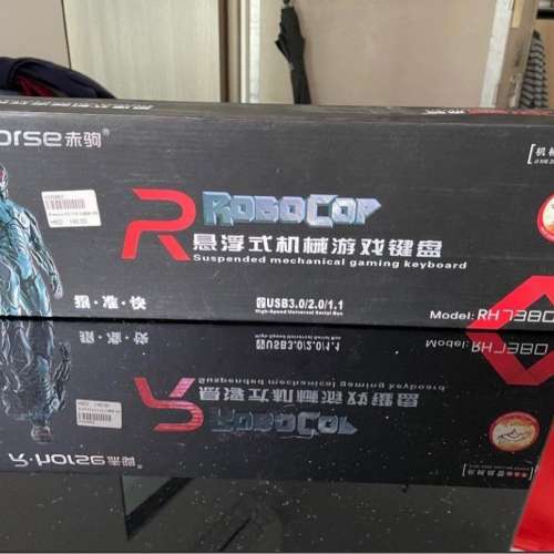全新Keyboard 鍵盤 USB wired RH7380  R.horse