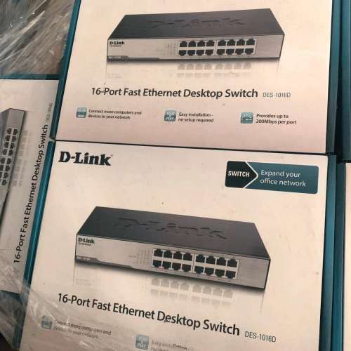 【行貨半價】D-Link網絡交換機 D-Link Swith DES-1016D【有包裝】