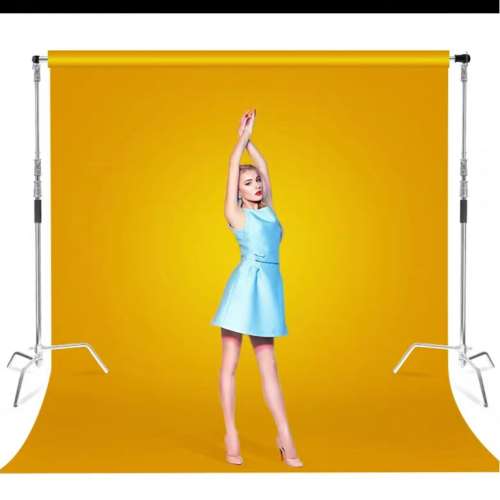 Selens Stainless Steel C Stand With Chromakey Background Backdrop 不鏽鋼龍門架...