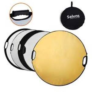 Selens 5 IN 1 Circle Reflector 五色圓形反光連柔光板 - 80cm