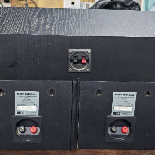 Klipsch中置Heco後置