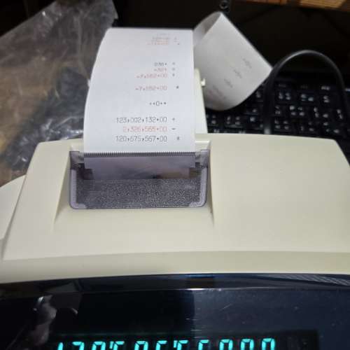 CASIO 計算機, 加數機, adding machine 可出紙,