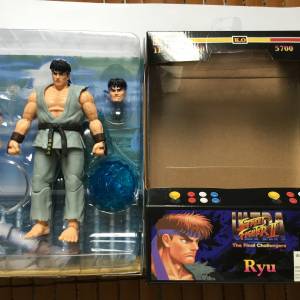 Jada street fighter Ryu 隆 赤龍 Guile Sagat Vega 鐵面 Ken Storm Arena 街頭霸...