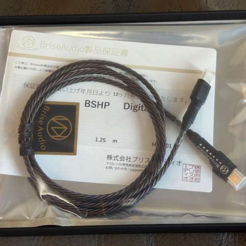 Brise Audio BSHP for Digital USB C 升級線