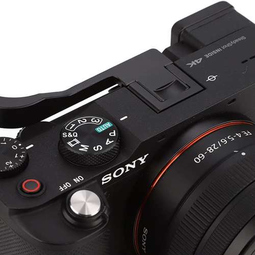 Haoge Metal Hot Shoe Thumb Up Rest Grip For SONY A7C (專用指柄)