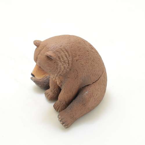 動物睡眠系列扭蛋  熊 a