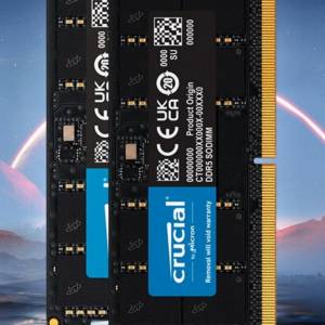 全新未開 Crucial DDR5 5600MHz CL46 Laptop RAM 32GB Kit (2x16GB)