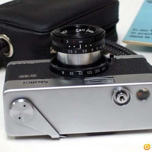 德國製罕有 Rollei C35 Carl Zeiss 鏡頭經典相機，附原廠手繩，皮套，鏡頭蓋