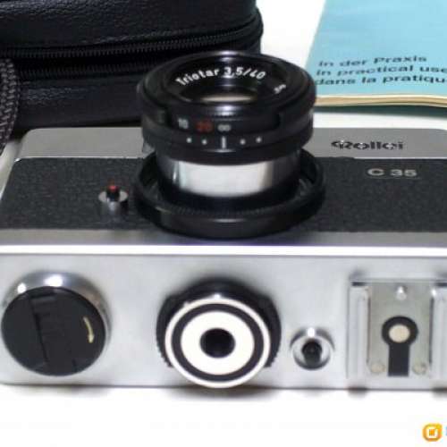 德國製罕有 Rollei C35 Carl Zeiss 鏡頭經典相機，附原廠手繩，皮套，鏡頭蓋