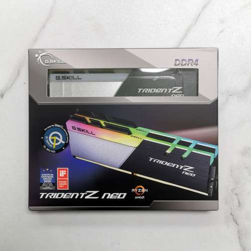 G.Skill Trident Z Neo RGB DDR4 3600 32GB Kit (2x16GB) (F4-3600C18D-32GTZN) RAM