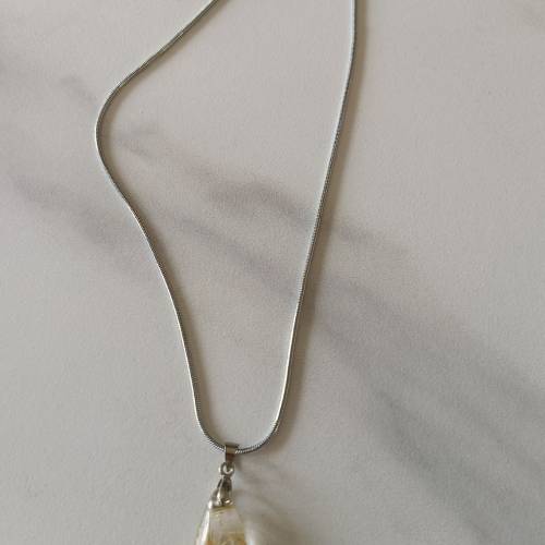 純天然黃發晶吊墜