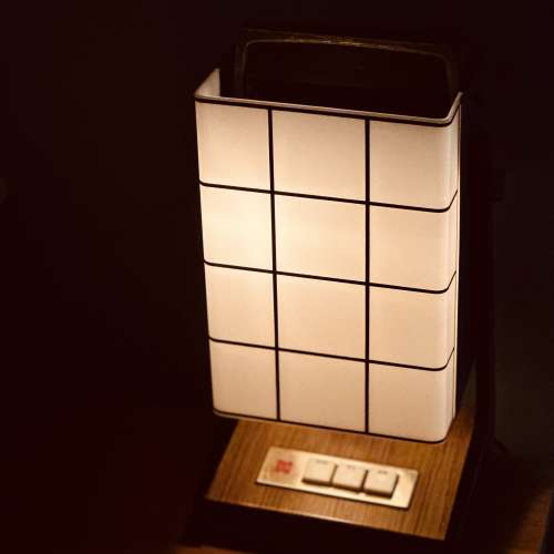 出售 昭和時期 vintage 日本 樂聲牌 National和風座枱燈一箋，日本制造，100%正常...