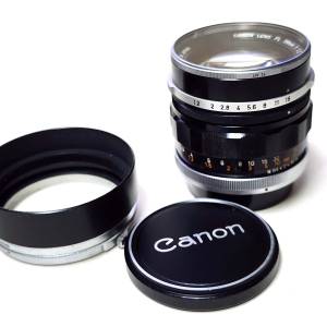 Canon FL 58mm F1.2 Lens