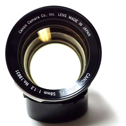 Canon FL 58mm F1.2 Lens