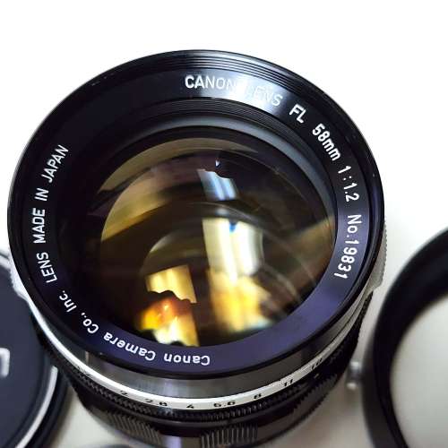Canon FL 58mm F1.2 Lens