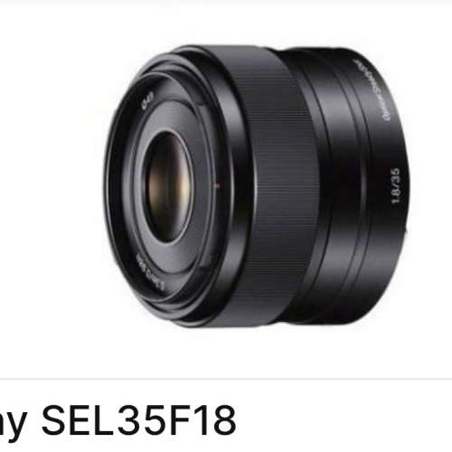 全新 Sony SEL35F18 E 35mm f1.8 OSS ( E-Mount 35mm 大光圈 防震 定焦鏡頭) - 全新...
