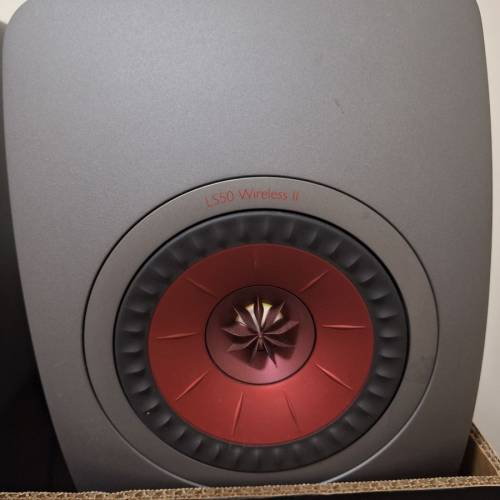 KEF LS50 Wireless II 鈦灰色連原廠腳架