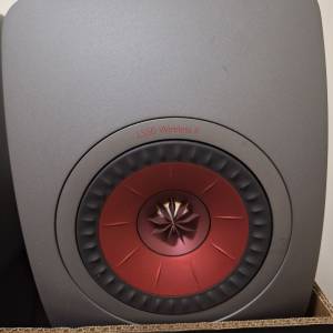 KEF LS50 Wireless II 鈦灰色連原廠腳架