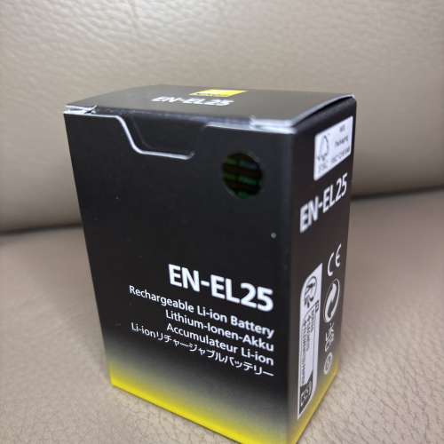 全新Zfc Nikon EN-EL25 電池
