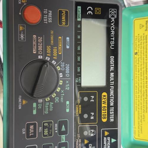 日本共立kyoritsu KEW6010B 6011A 4合一錶