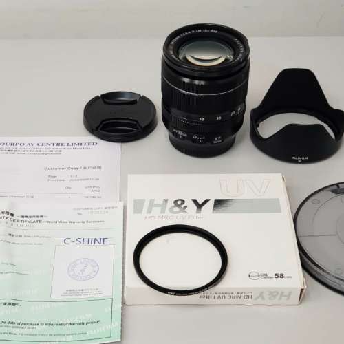 Fujifilm XF 18-55mm f2.8-4 R LM OIS (富士 防震 標準變焦鏡頭) - 98% New，香港行...