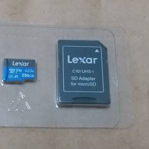 全新 Lexar micro SD 256GB U3 for iPhone Samsung  華為