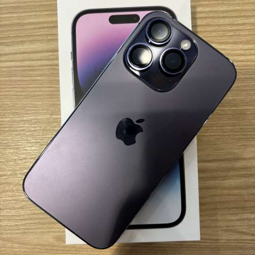 iPhone 14pro 512gb,港行雙卡！剛換新電，電池健康度100，滿血復活，完美冇花，冇修...