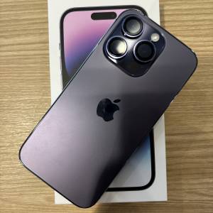iPhone 14pro 512gb,港行雙卡！剛換新電，電池健康度100，滿血復活，完美冇花，冇修...